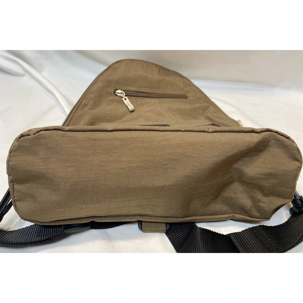 Baggallini Backpack Bag Brown Nylon DEVELOPMENT SAMPLE